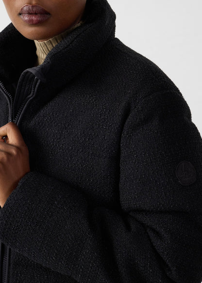 Veste Grand Froid esprit puffer Noir Akira