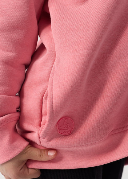 Veste enfant zippée à capuche Vibrant pink Arie