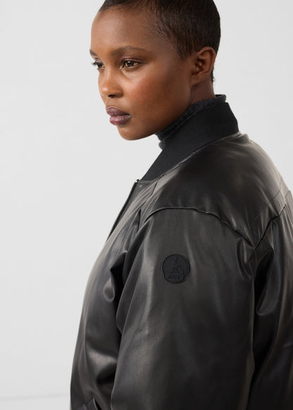 Doudoune courte esprit bomber Noir Celeste