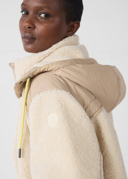 Doudoune sherpa Naturel Ivana