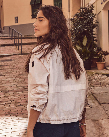 Blouson coupe-vent léger Blanc Edge