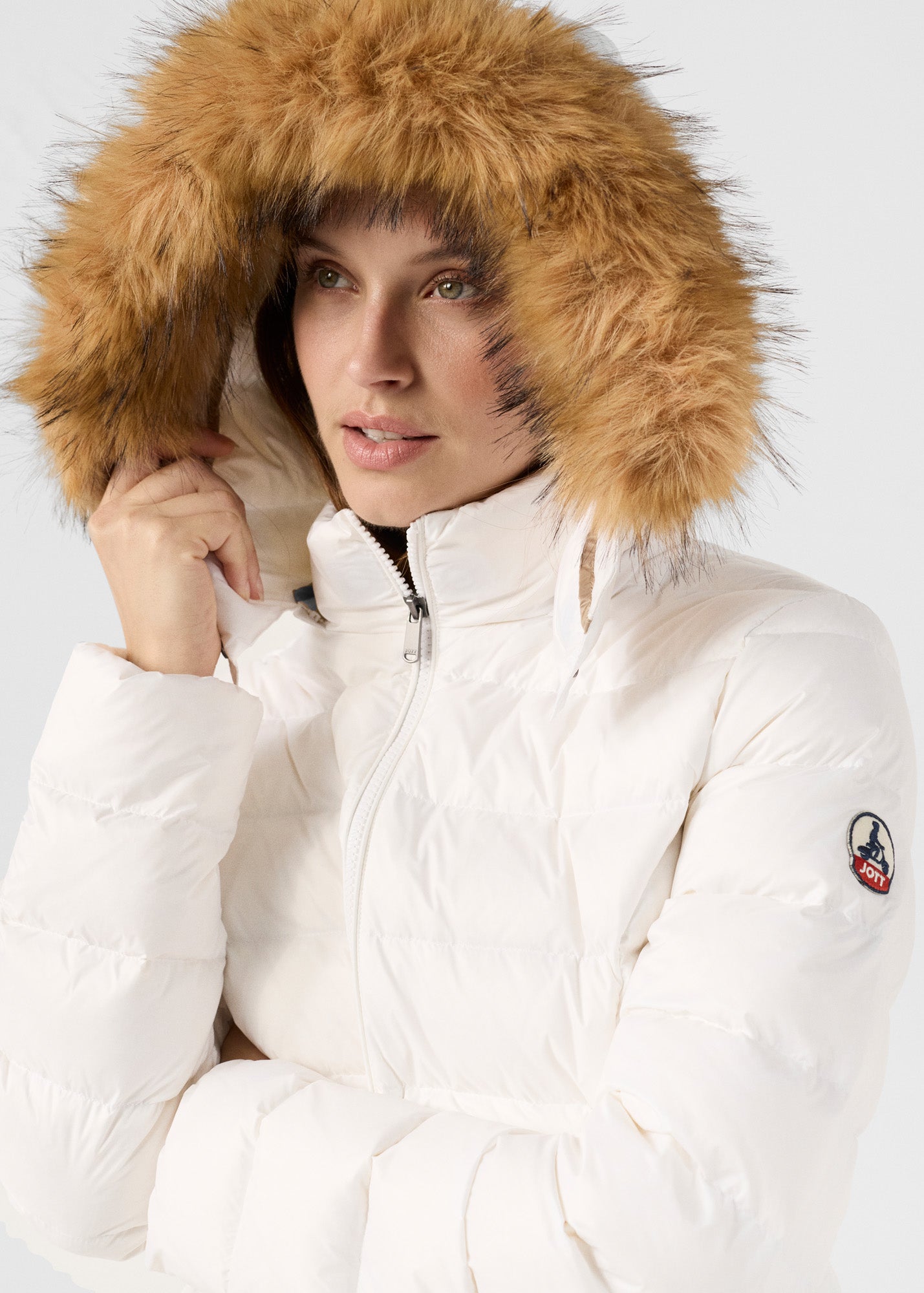 Doudoune à capuche Grand Froid Blanc Luxe