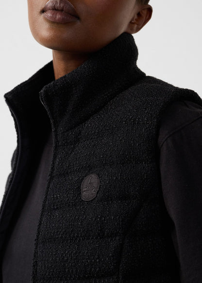 Doudoune sans manches Noir Salla