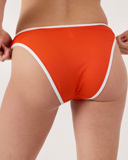 Bas de maillot de bain brésilien Rouge feu Maeva bottom