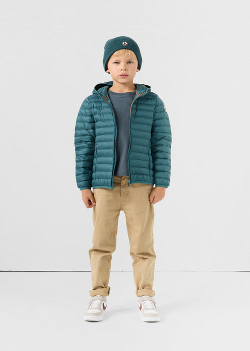 Doudoune légère à capuche enfant Deep lake Hugo