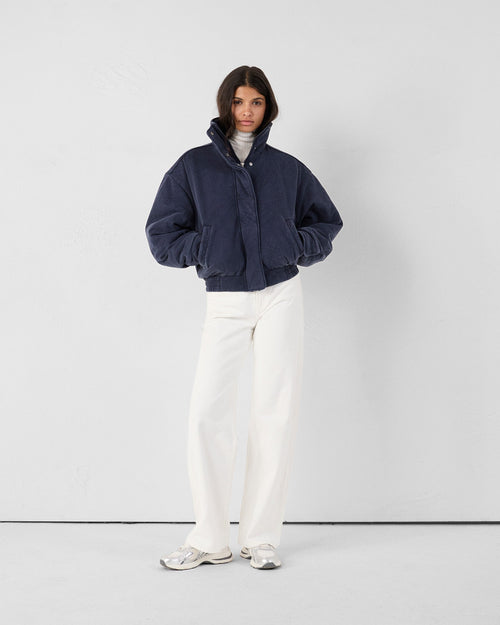 Bomber en jersey Marine Dory