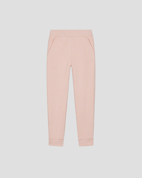 Pantalon de sport enfant en coton Pêche clair Matchu 2.0