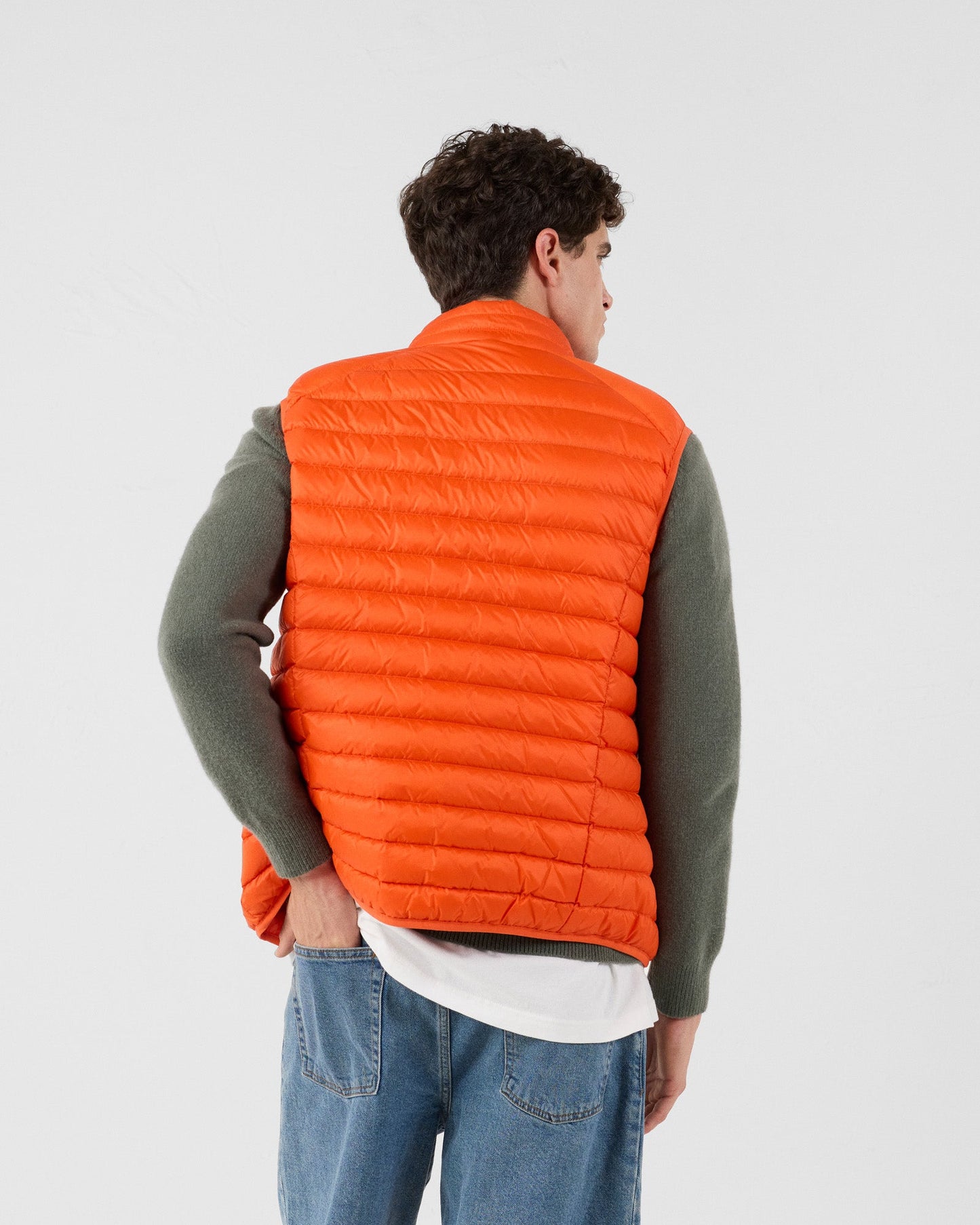 Doudoune sans manches Rouge feu Tom