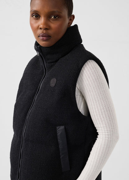 Veste Grand Froid puffer sans manches Noir Atsuma