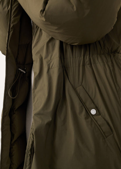 Doudoune Grand Froid longue stretch Army Brooke