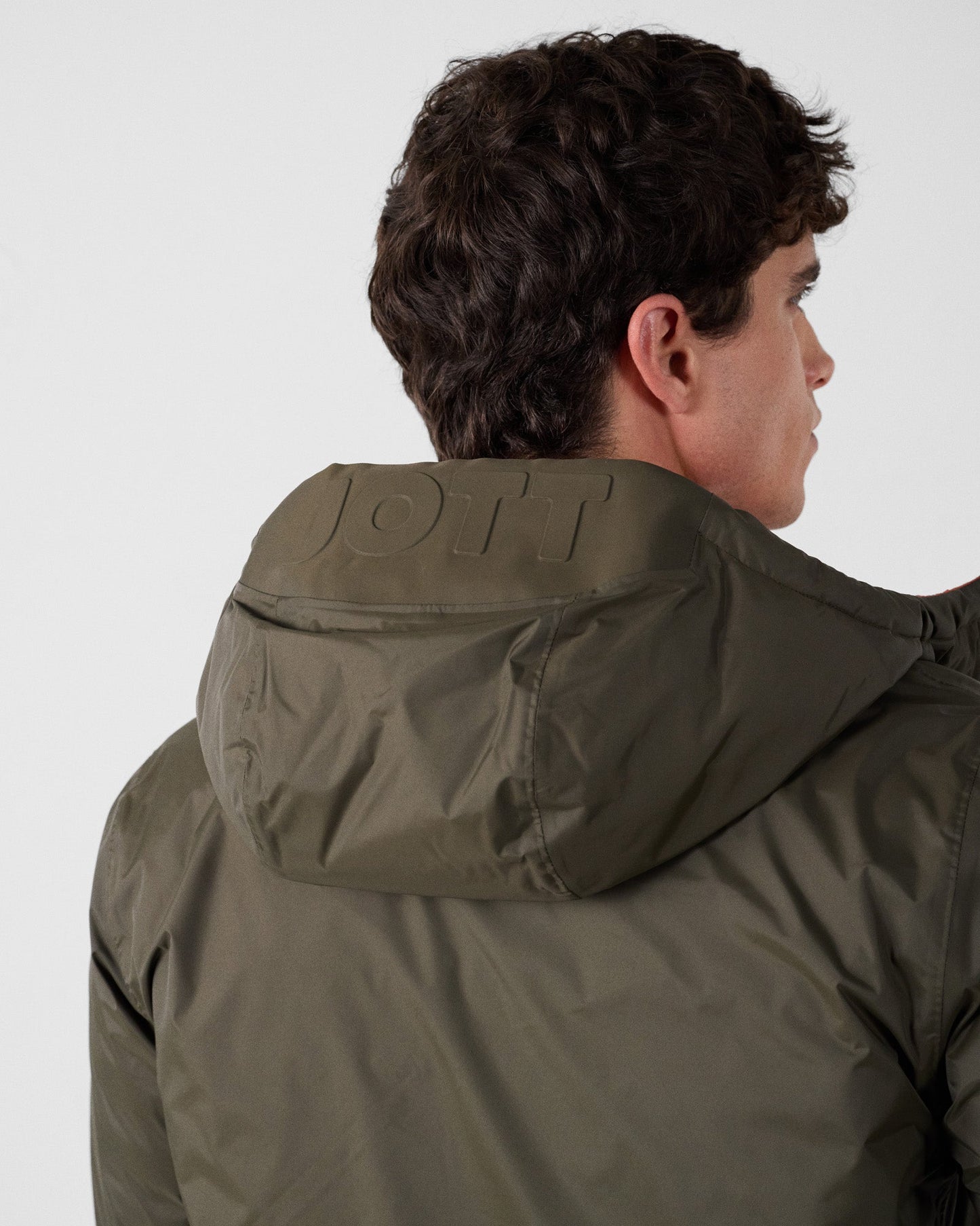 Doudoune réversible Army/rouge feu Brummen