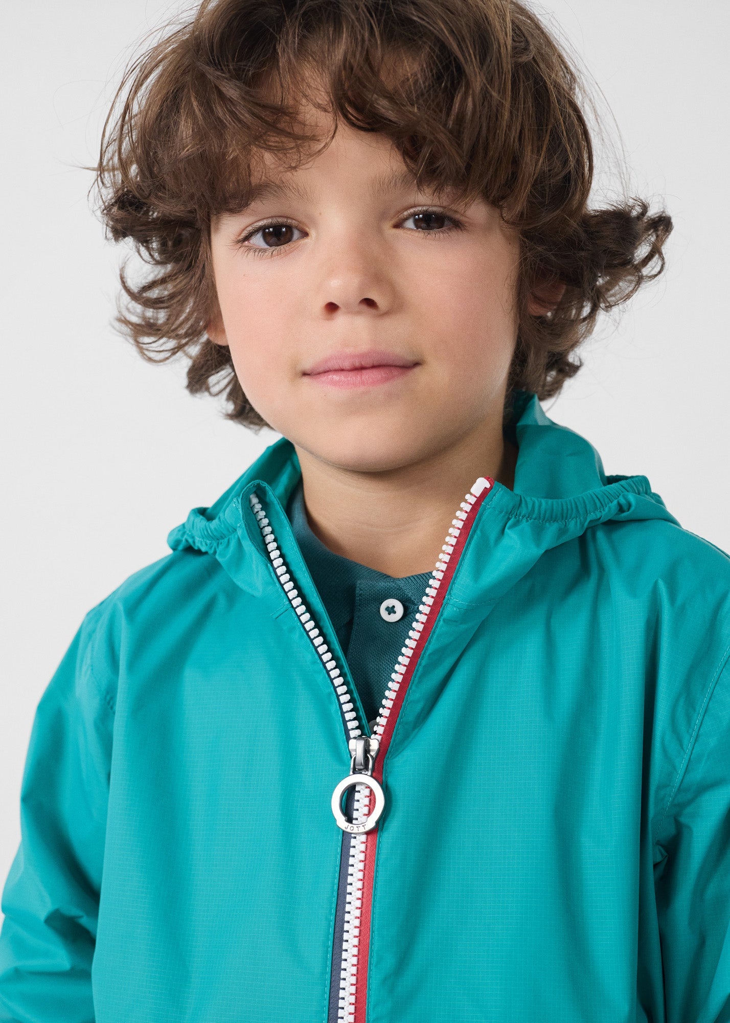 Imperméable enfant paquetable Vert persan Corrie