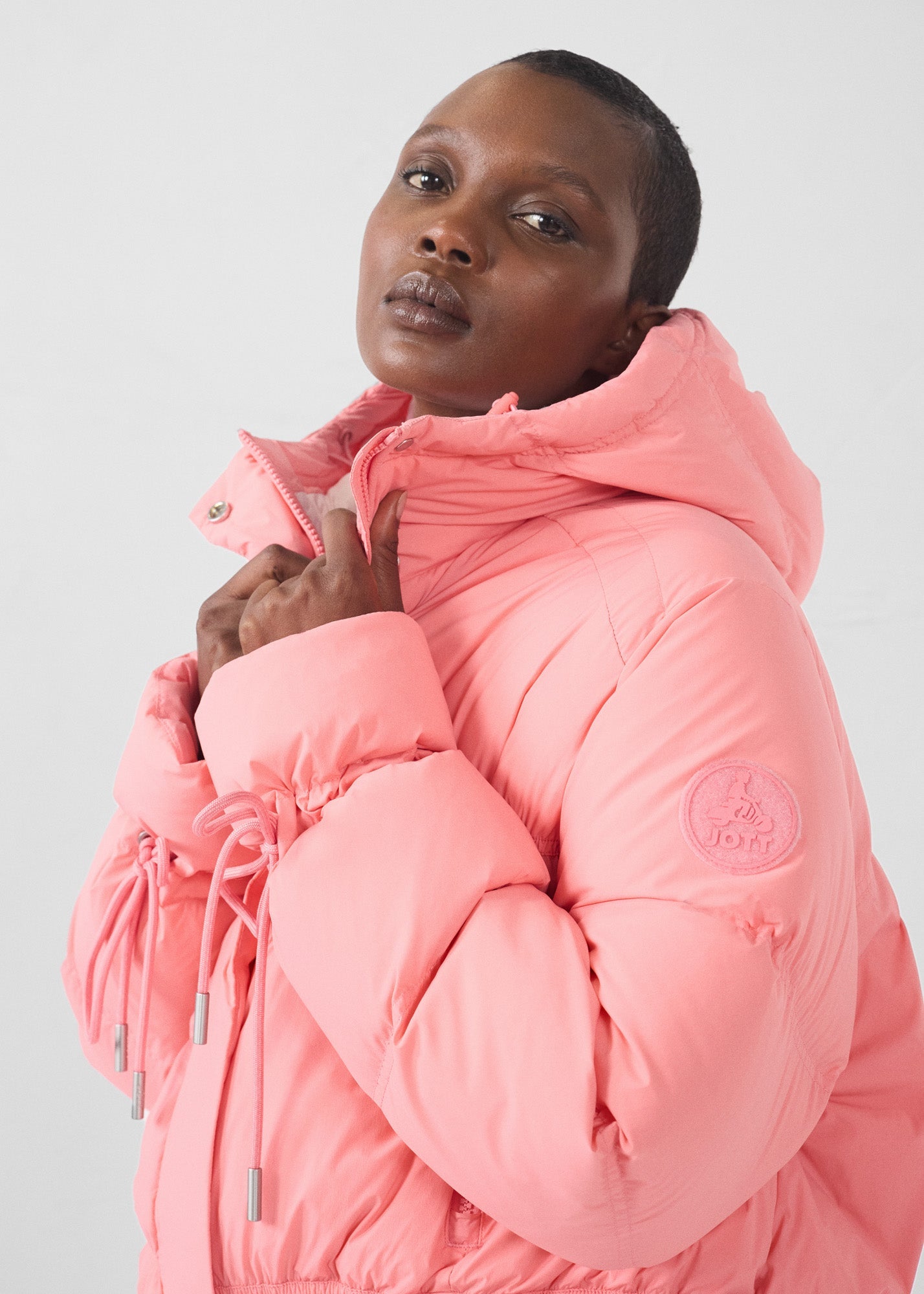 Doudoune Grand Froid esprit puffer Vibrant pink Nami
