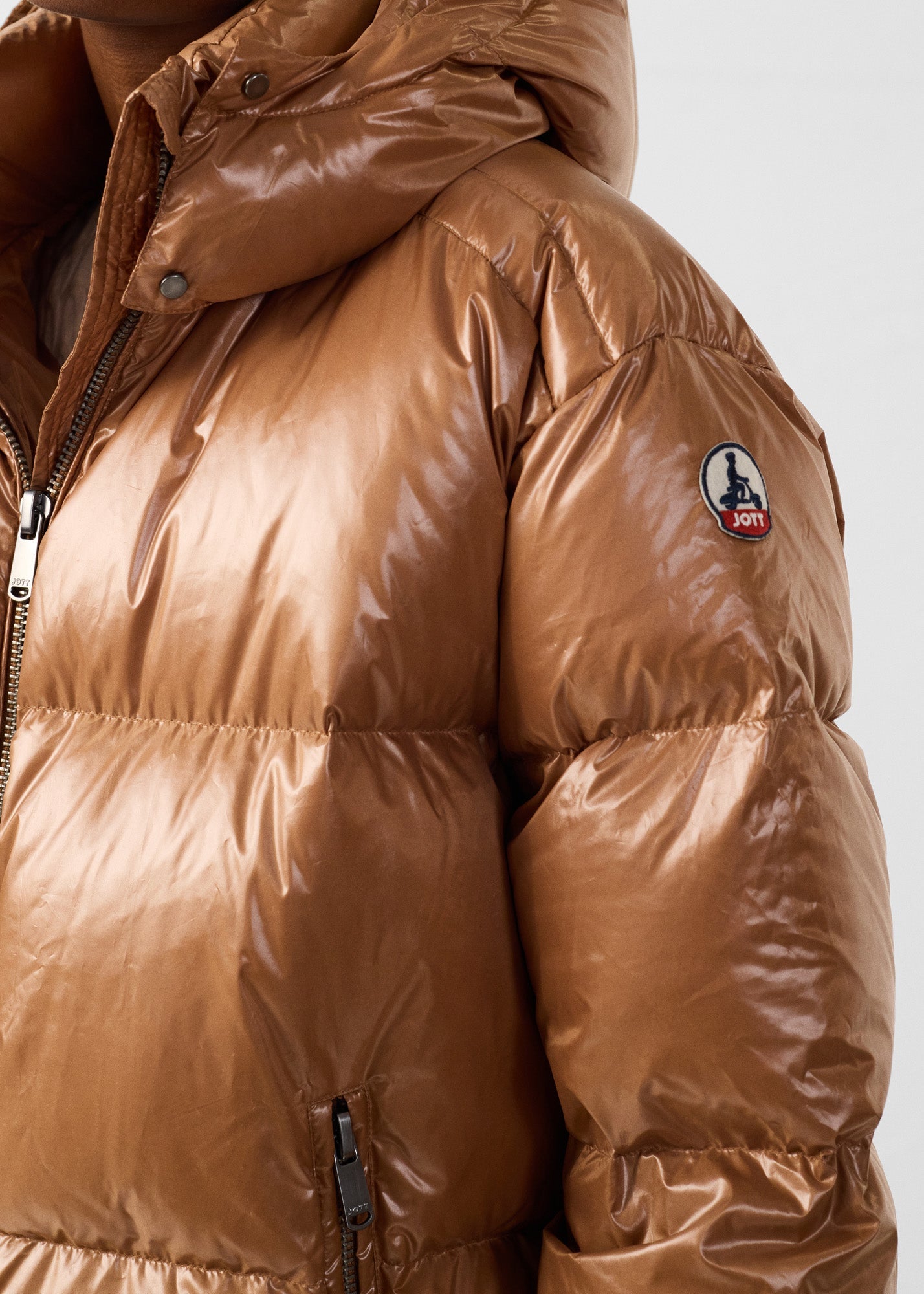 Doudoune Grand Froid puffer Sucre roux Quinn shiny