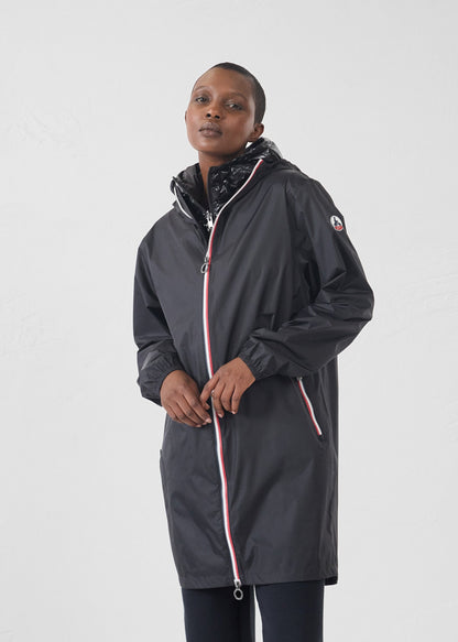 Imperméable long Noir Skye