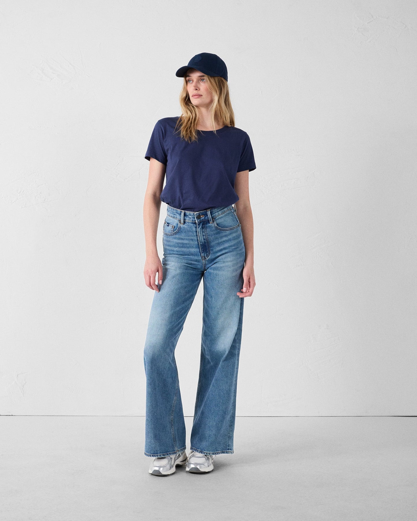 T-Shirt à col rond Marine Lucia