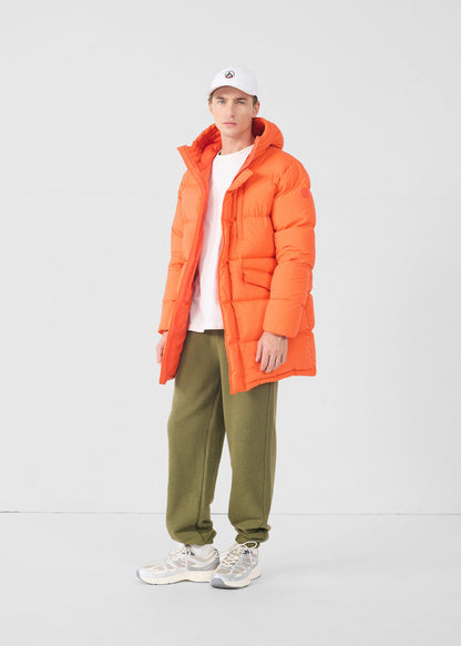 Doudoune Grand Froid stretch mi-longue Rouge feu Scott