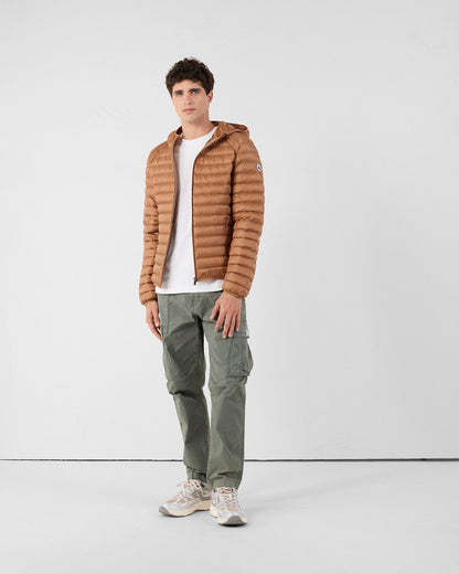 Doudoune légère à capuche Sucre roux Nico