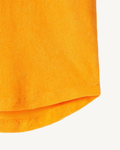 Robe éponge à capuche Abricot enfant Mini