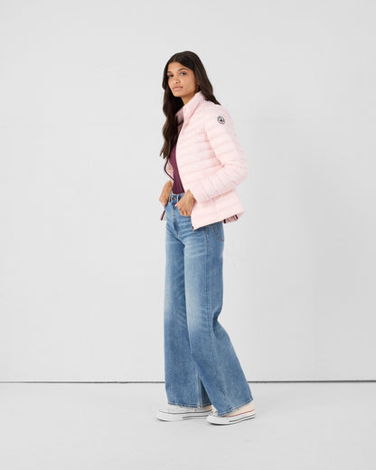 Doudoune légère Rose pétale Cha