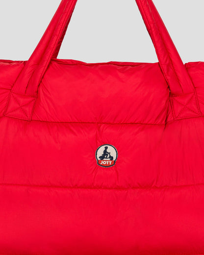 Maxi totebag Rouge carmin Leina