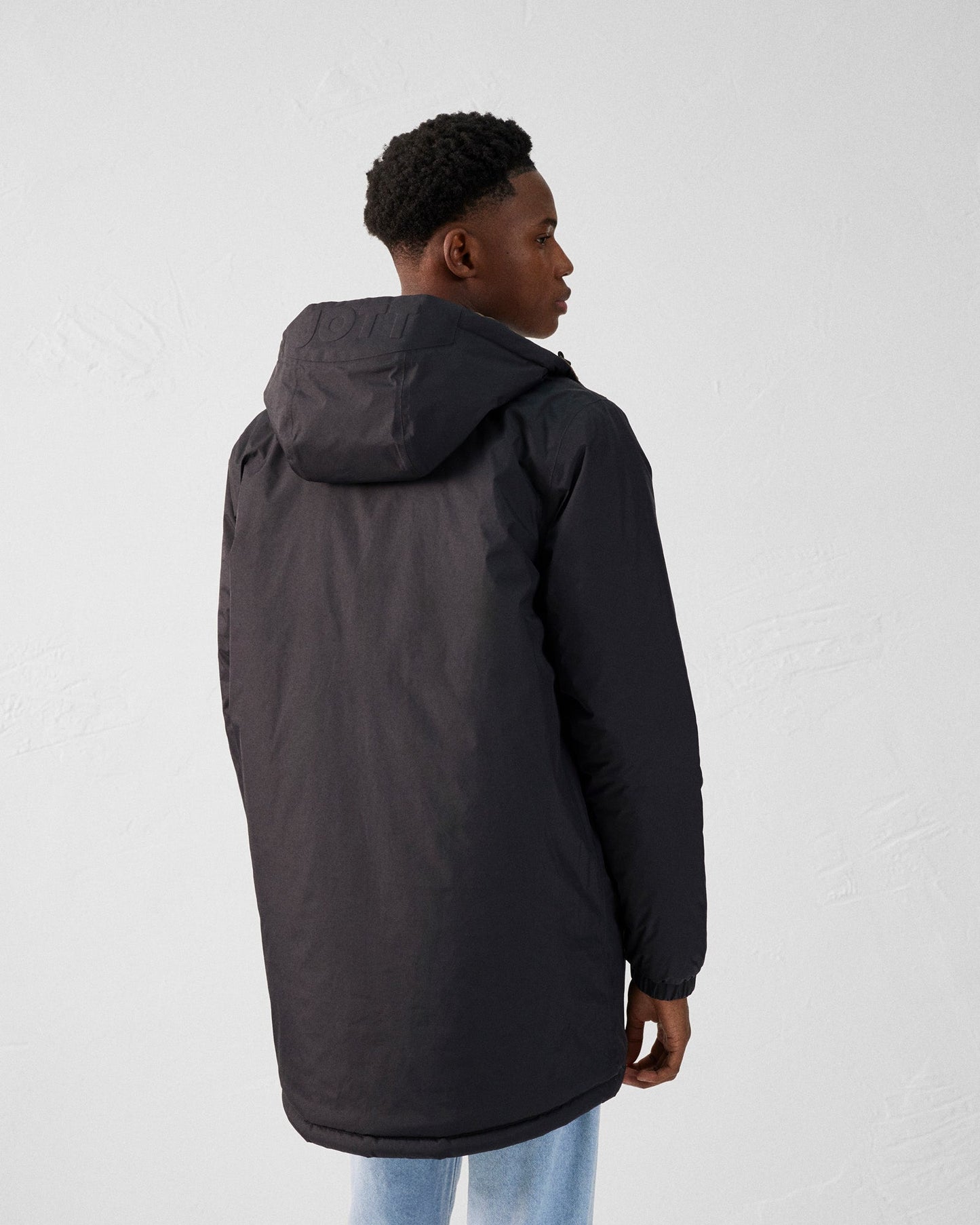 Doudoune longue ultralégère réversible Noir/Fauve Morrison