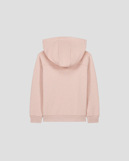 Veste zippée enfant en coton Pêche clair Tango