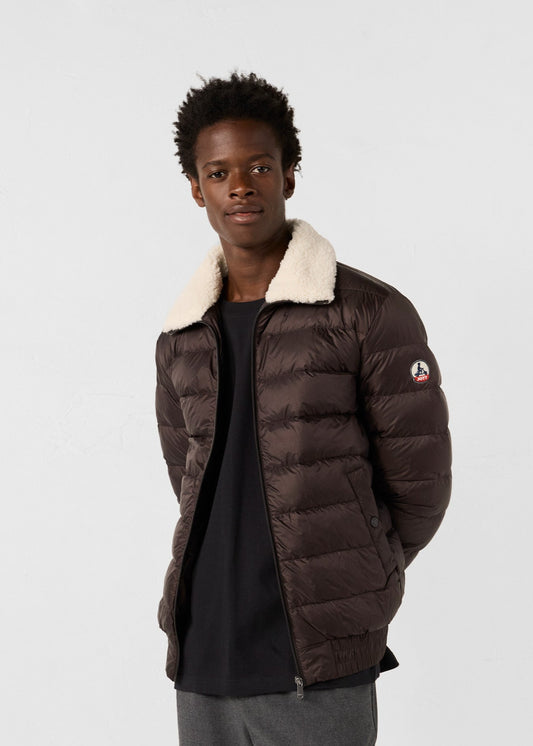 Doudoune aviateur Café noir Chuck