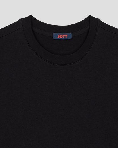 T-Shirt à col rond Noir Andrea