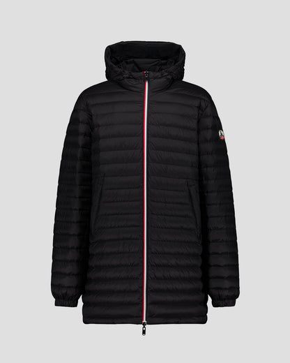 Doudoune longue réversible Noir/noir Assen