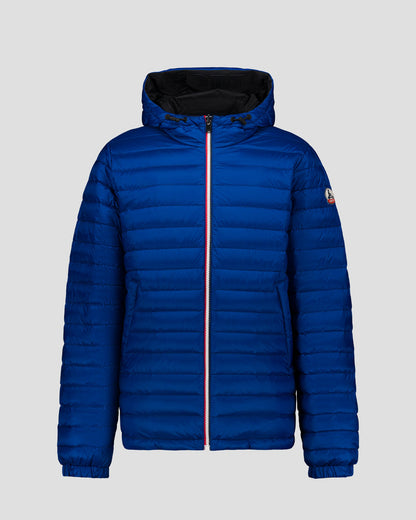 Doudoune réversible Noir/bleu cobalt Brummen