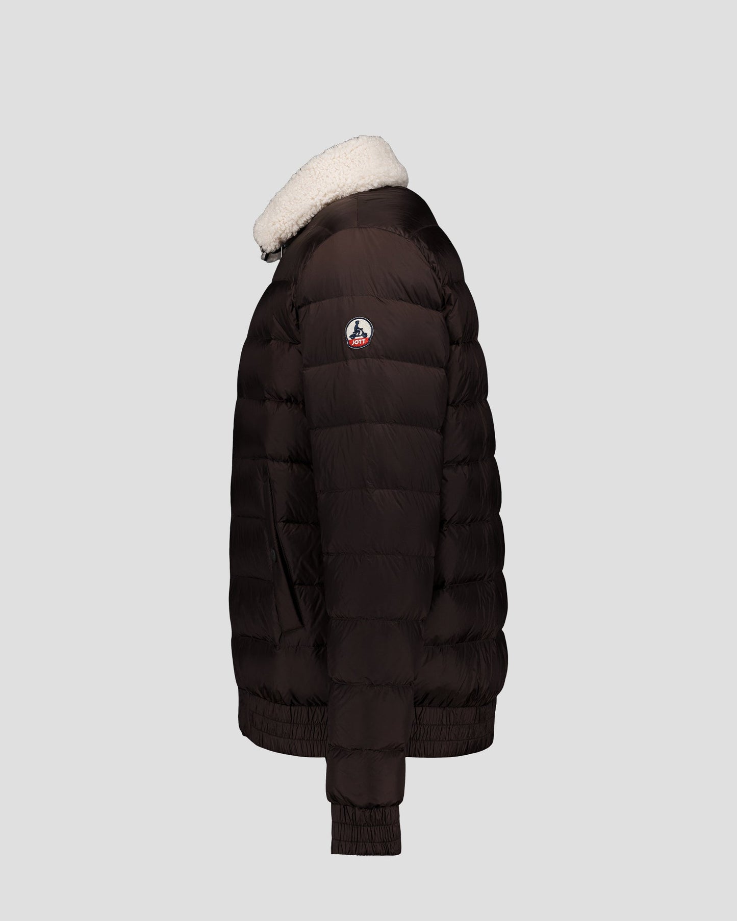 Doudoune aviateur Café noir Chuck