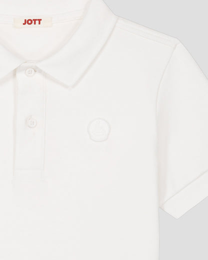Polo enfant Blanc Enzo