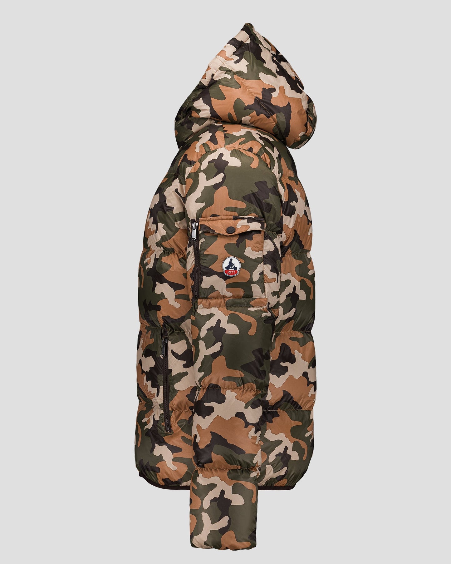 Doudoune Grand Froid  Camo sucre roux Java print