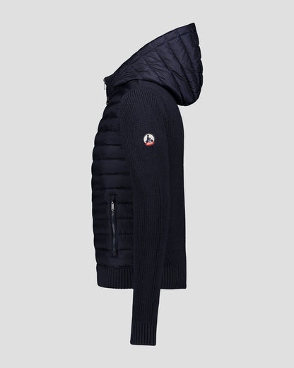 Doudoune bi-matière Marine Jumping