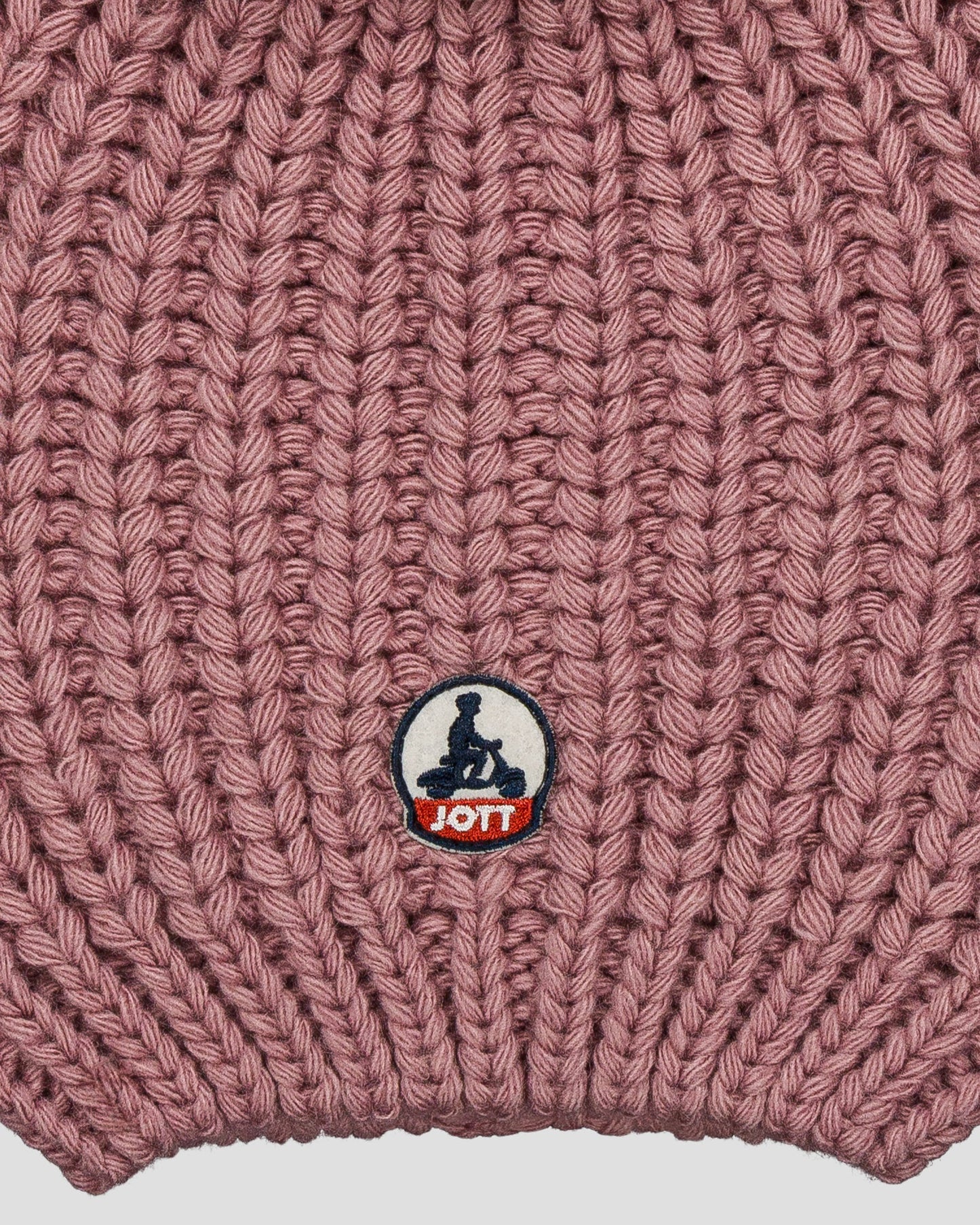 Bonnet à pompons Rose antique Langley