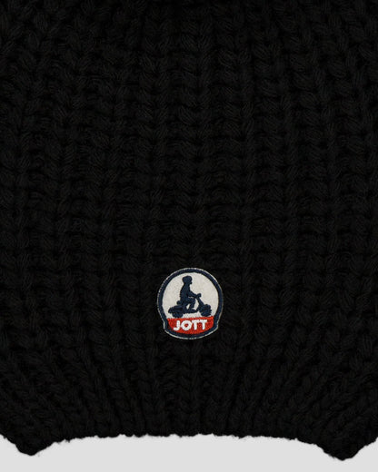 Bonnet à pompons Noir Langley
