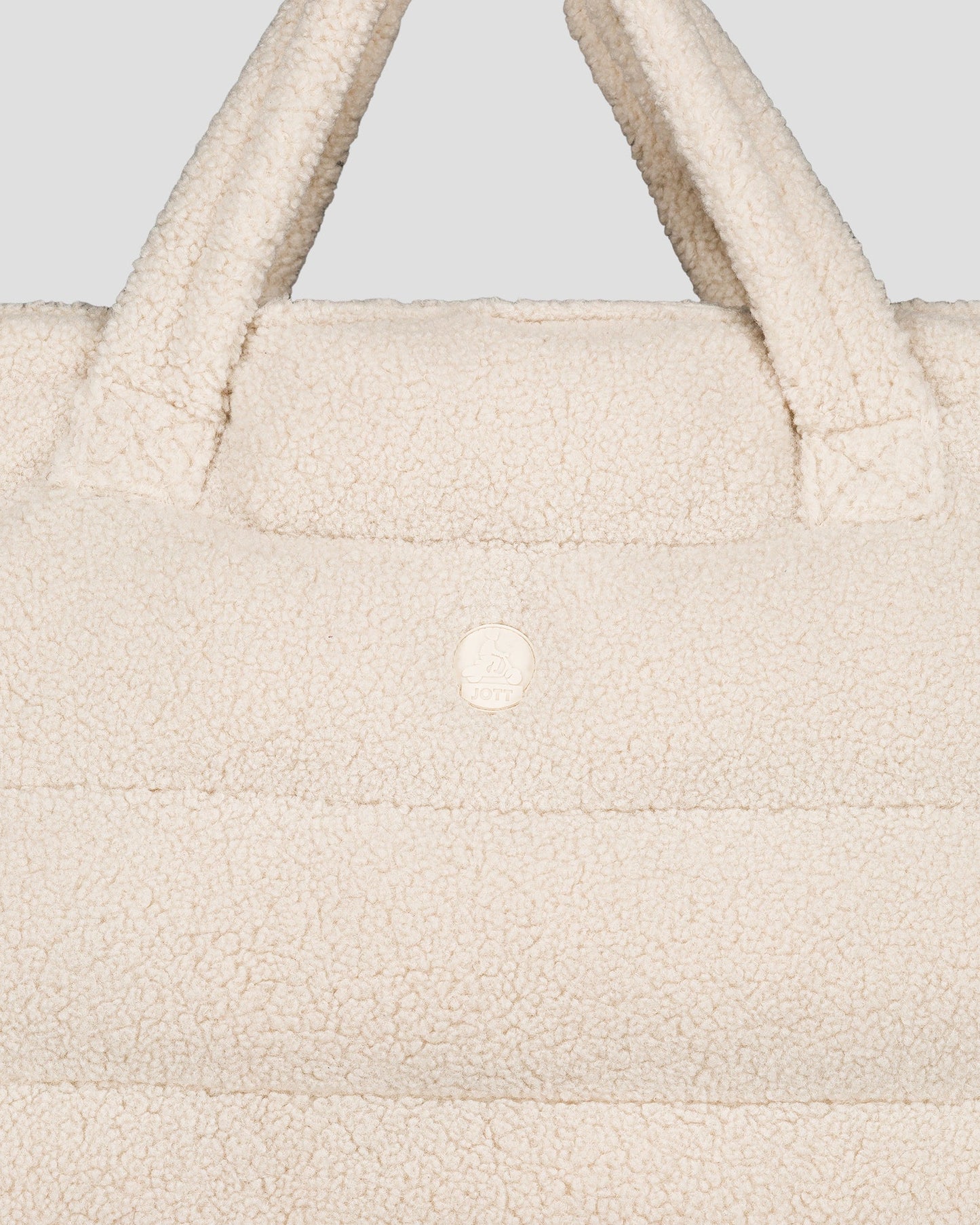 Maxi totebag Naturel Leina sherpa
