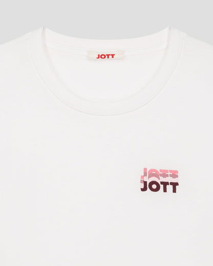 T-Shirt graphique Blanc Lone gradient