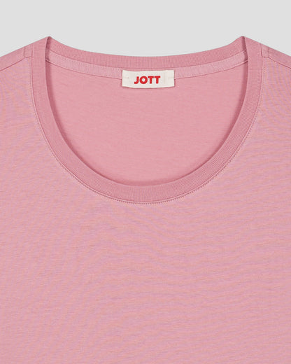 T-Shirt à col rond Rose antique Lucia