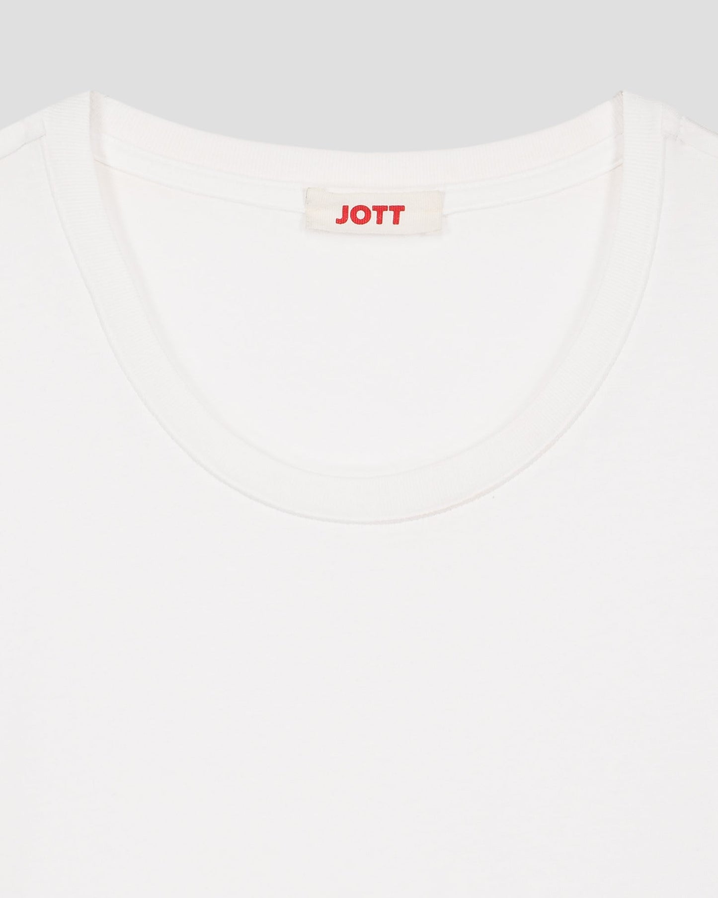 T-Shirt à col rond Blanc Lucia