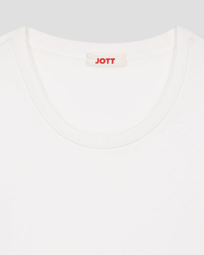 T-Shirt à col rond Blanc Lucia