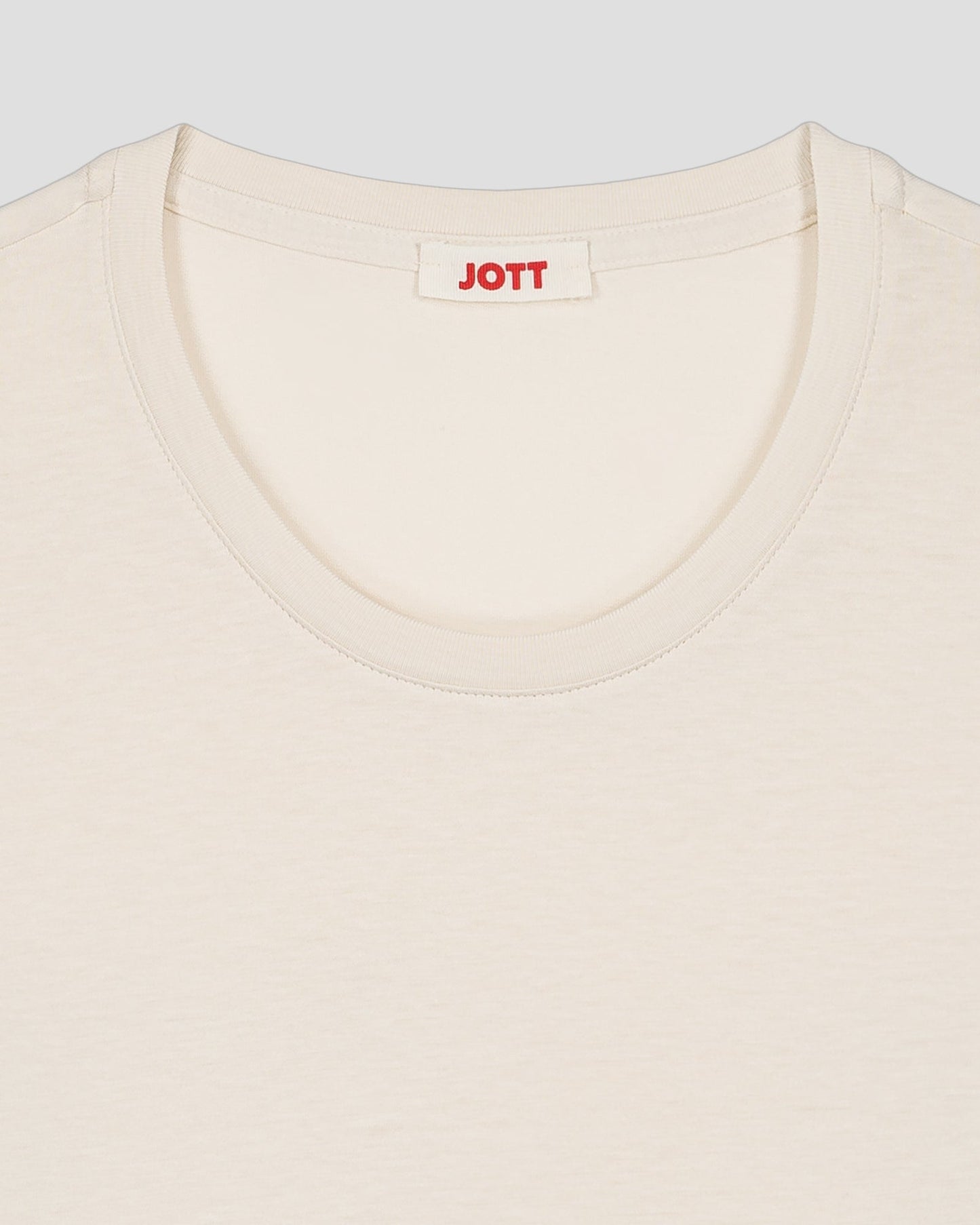 T-Shirt à col rond Naturel Lucia