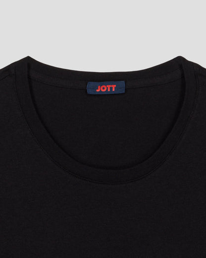 T-Shirt à col rond Noir Lucia