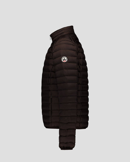 Doudoune légère Café noir Mat
