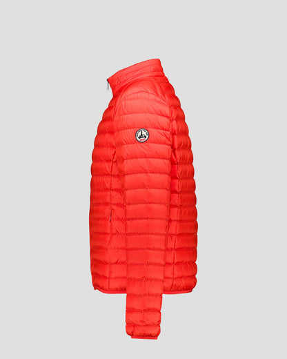 Doudoune légère Rouge feu Mat