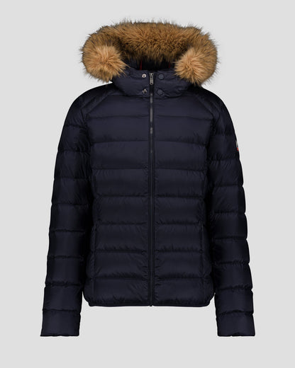 Doudoune à capuche Grand Froid Marine Prestige