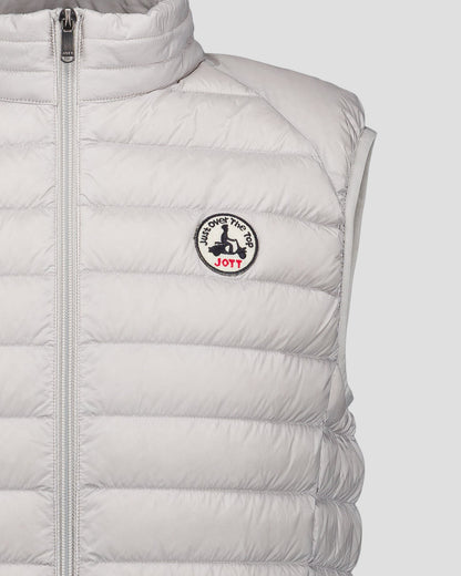 Doudoune sans manches Gris glace Tom