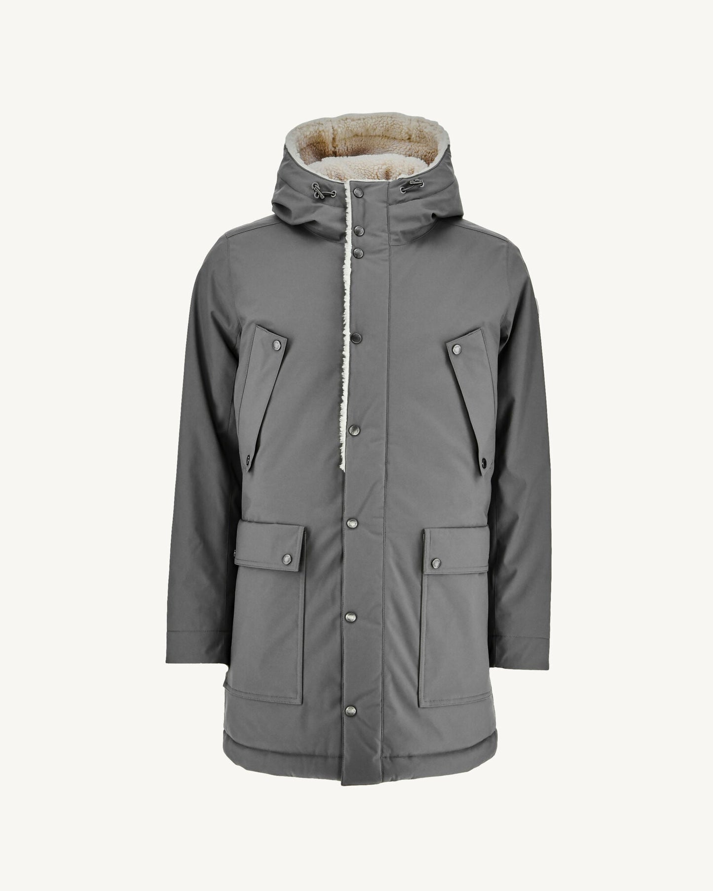 Parka à capuche Grand Froid Anthracite Toundra