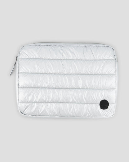 Housse d'ordinateur Argent Hateya métallique